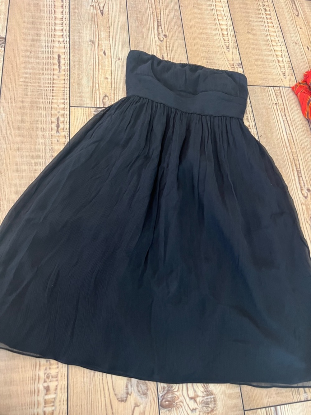 J. Crew Strapless Black Cocktail Dress